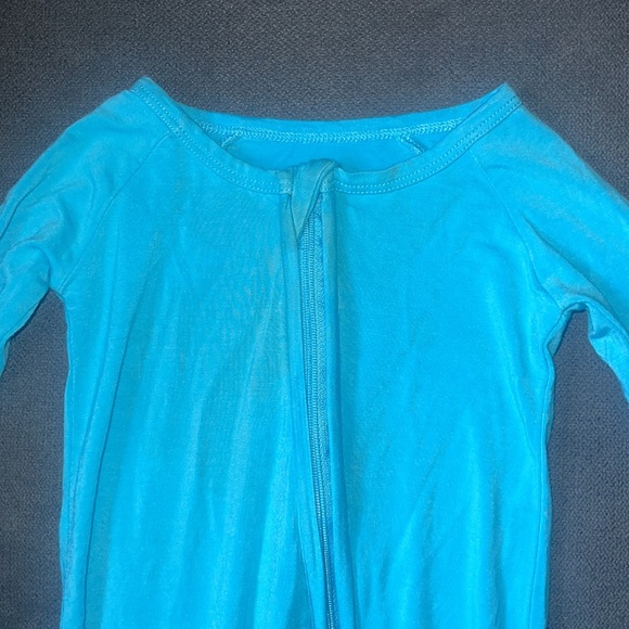 Blue bamboo zippy - Picture 2 of 4